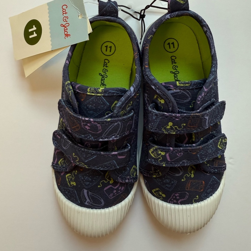 NWT Cat & Jack Toddler Video Game Design Parker sneakers 11